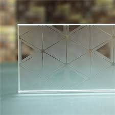 Sandblasted Glass