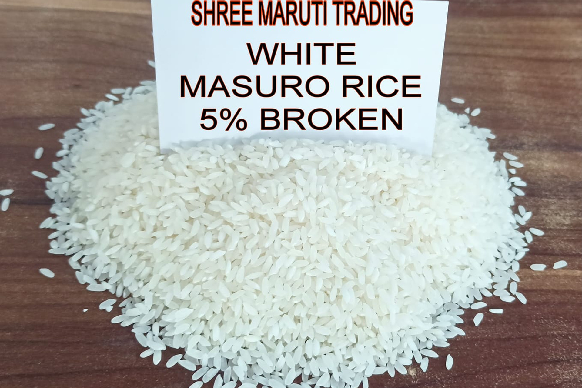 White Masuro Rice 5% Broken