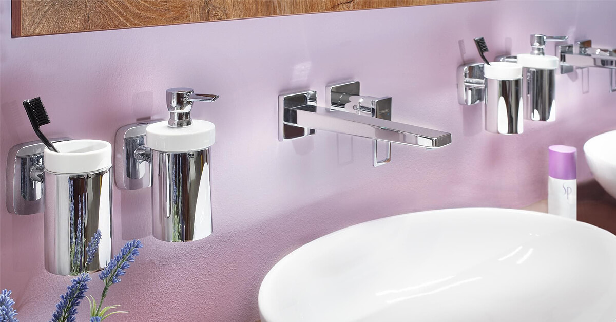 Soap Dispenser, Tissue Holder, Bathroom Mirror & Accessories