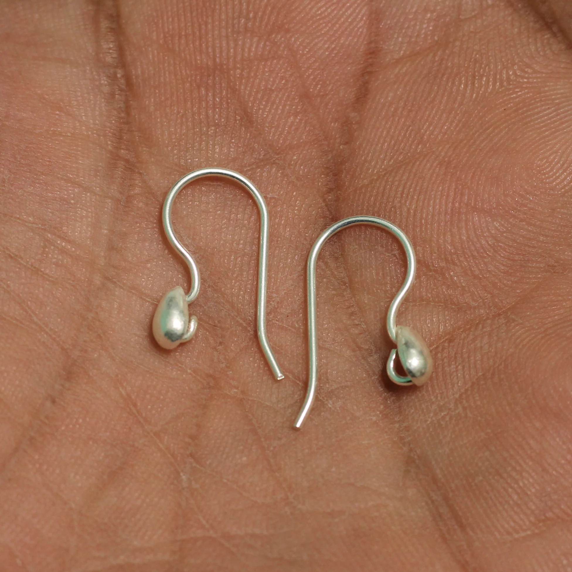 Silver Ear Wire