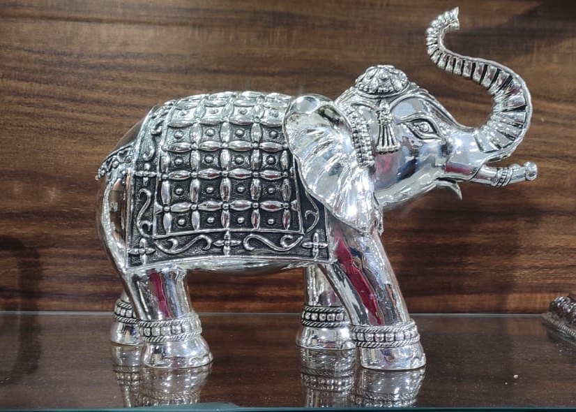 Silver Animal Sculptures