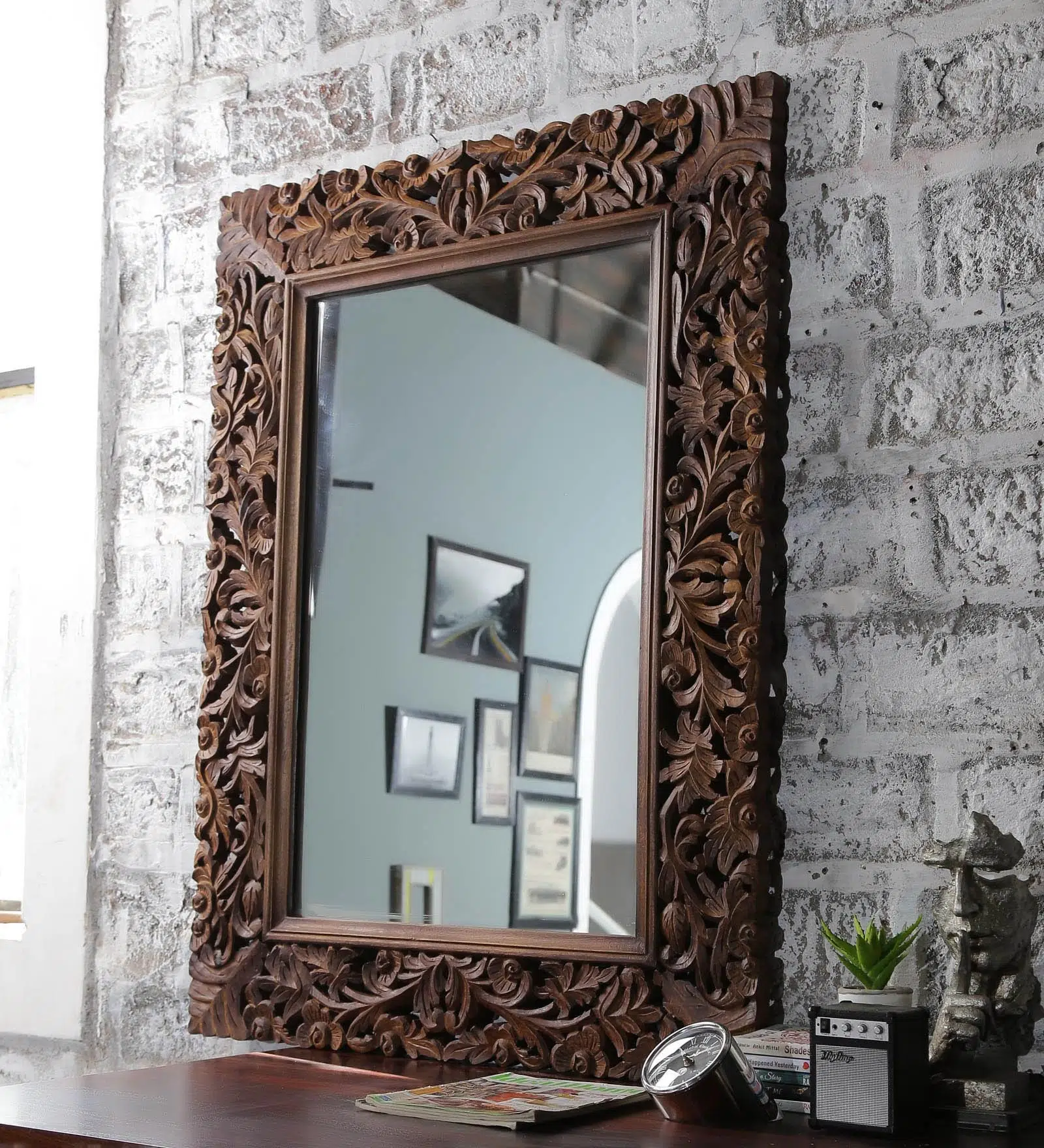 Wooden Wall Mirrors