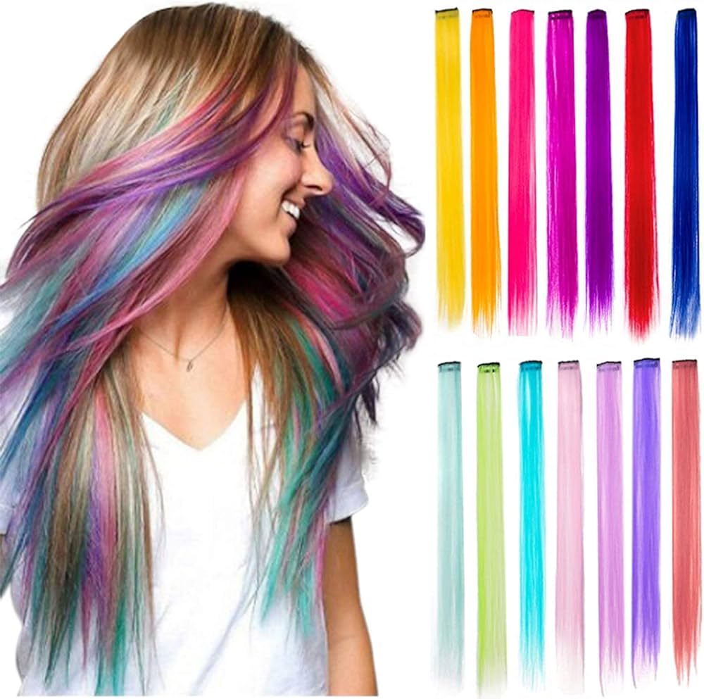 Colored Hair Extensions