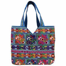 Hand Embroidered Shoulder Bags