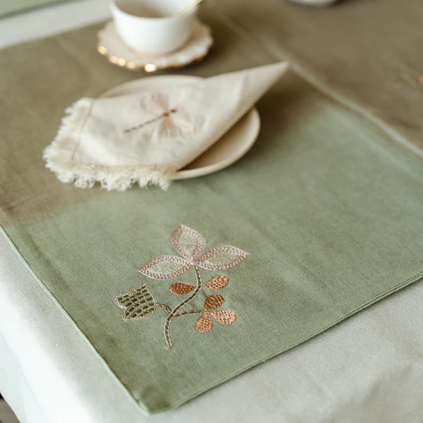 Embroidered Table Mats