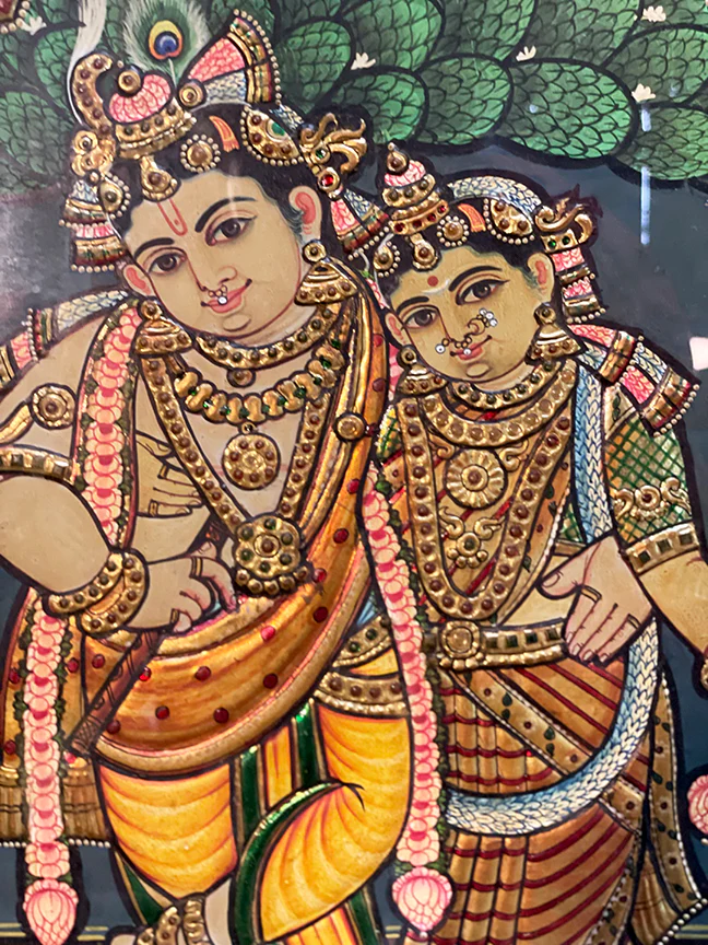 Krishna Tanjore Paintings