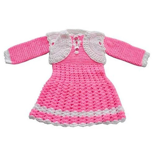 Knitted Girls Frock