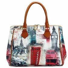Printed Leather Bags