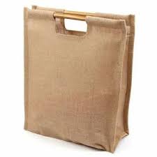 Wooden Handle Bag
