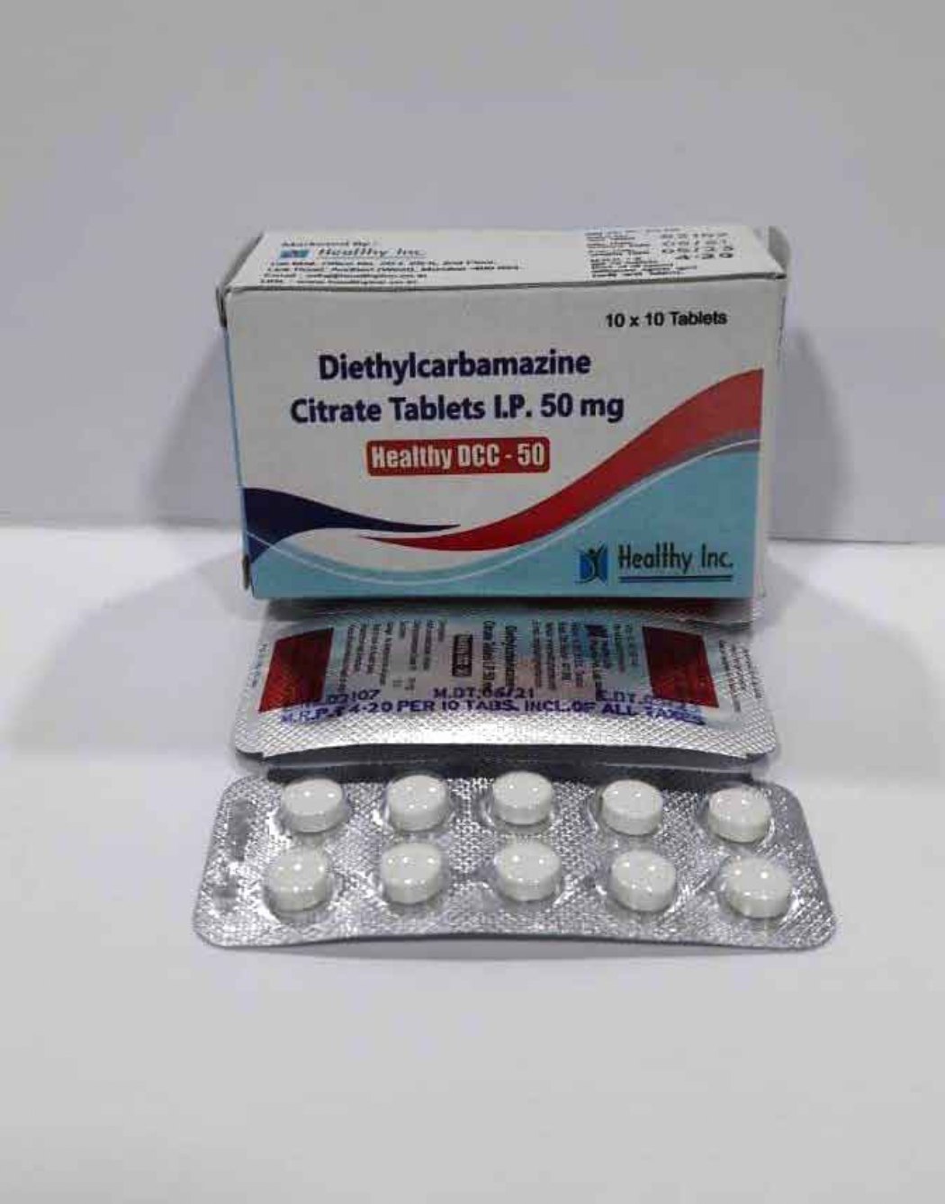 Diethylcarbamazine Citrate