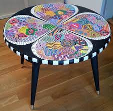 Hand Painted Table