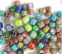 Foil Glass Beads